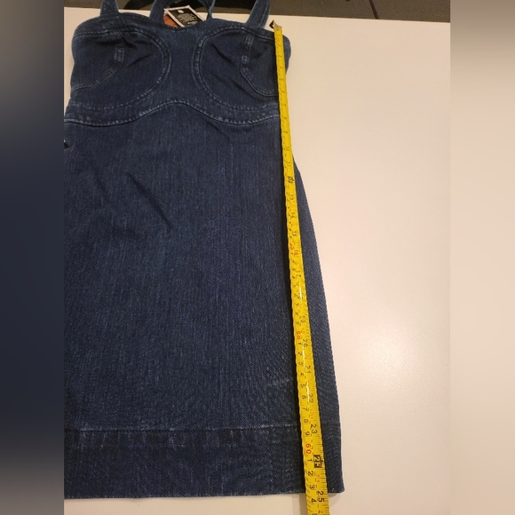 FCUK denim dress - French Connection United Kingdom New With Tags - Picture 13 of 13